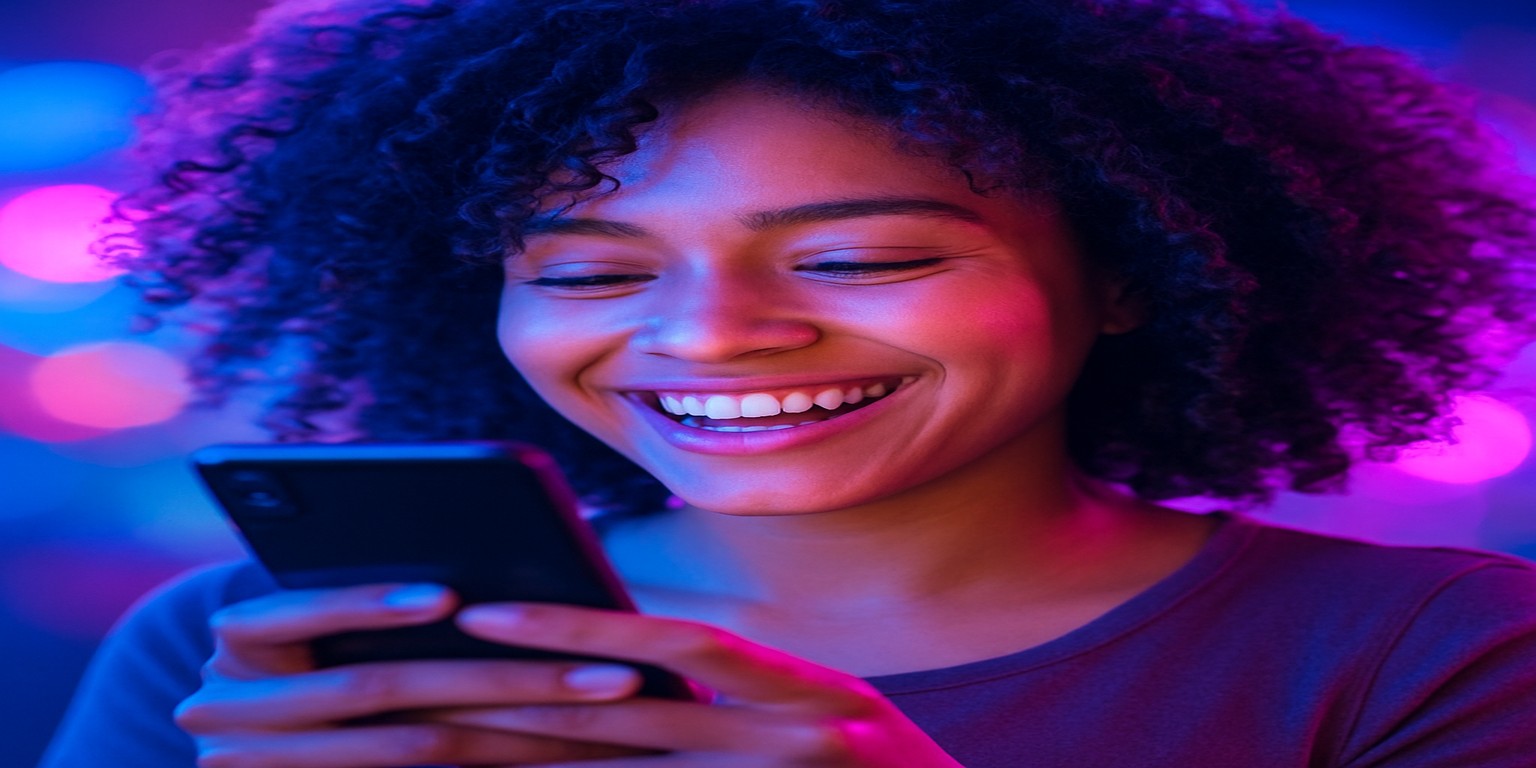 একজন নারী 499 apk অ্যাপ্লিকেশনটি ব্যবহার করছেন